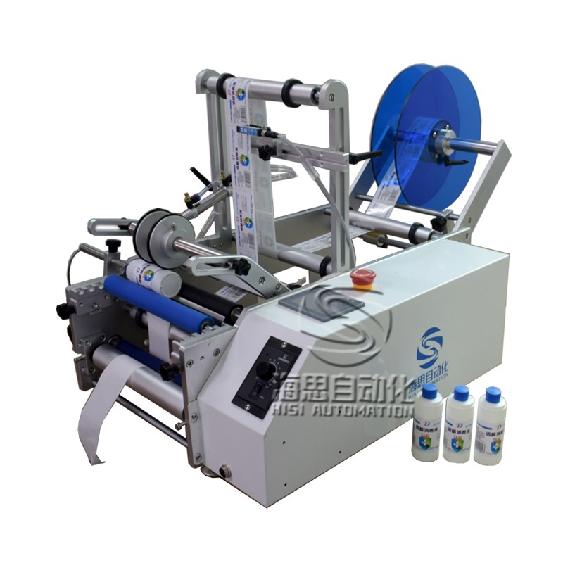 小型手動/氣動圓瓶貼標機